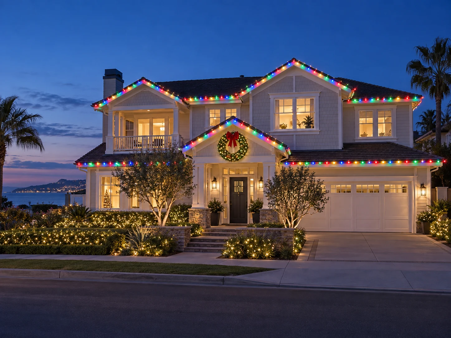 Illustrative multicolor lighting